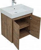 Мебель для ванной Aquanet Nova Lite 60 дуб рустикальный (2 дверцы) 00302534