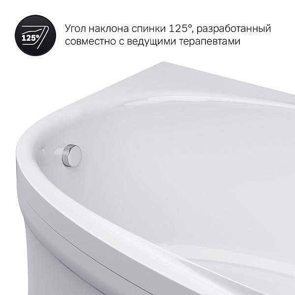 W80A-170R110W-A Like, ванна акриловая 170х110 см, правосторонняя, шт