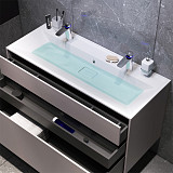 M50AFHX1203EGM Inspire V2.0, База под раковину, подвесная, 120 см, 3 ящика, push-to-open, элегантный
