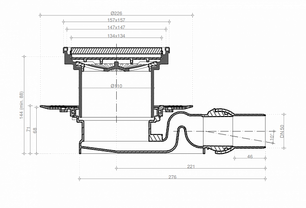 Confluo Standard 15х15 Ceramic 4 Pestan