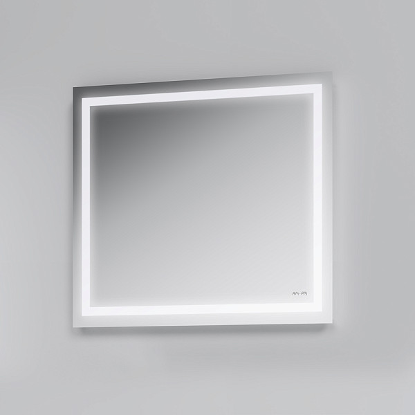 M91AMOX0801WG Универсальное зеркало настенное с контурной LED-подсветкой, 80 см