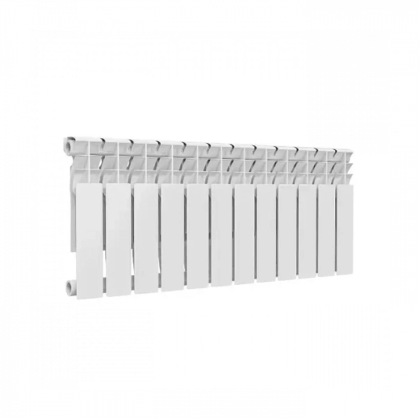 Радиатор биметаллический Ultra Plus 350 12 секций Qну=1260 Вт RAL 9016 (белый) Ogint .