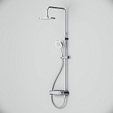 F0785A600 X-Joy, душ.система: см-ль-полка д/душа, душ.штанга, верхн. душ 220мм, ручн душ, хром