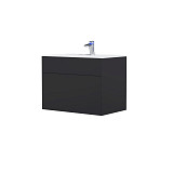 M50AFHX0803GM Inspire V2.0, База под раковину, подвесная, 80 см, 3 ящика, push-to-open, графит матов