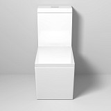 Унитаз GR-4493 Cristal (670*350*825) напольный с толстой крышкой, 1 место