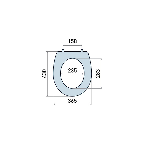 Сиденье для унитаза "KOLLER POOL" Simple С1