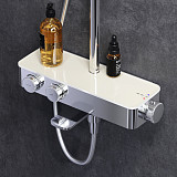 F0750A500 Inspire V2.0, душевая система, набор: см-ль д/ванны/душа с термостатом, верхний душ d 250