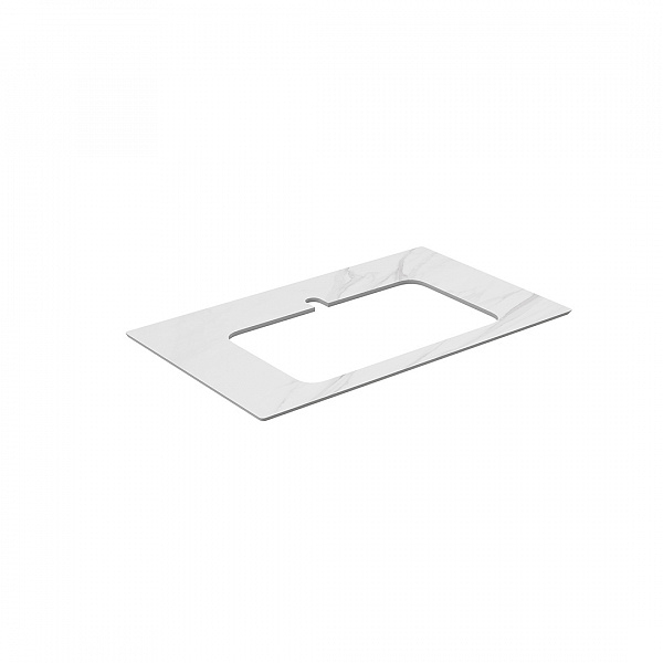 Столешница для раковины Kerama Marazzi Plaza 80 см PL2.SG507100R\80