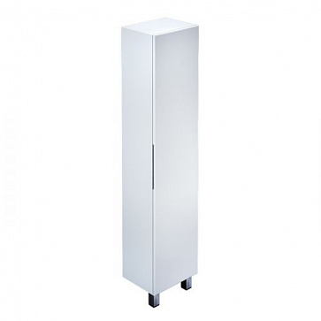 Пенал для ванной комнаты, напольный, белый, 40 см, Custo, IDDIS, CUS40W0i97