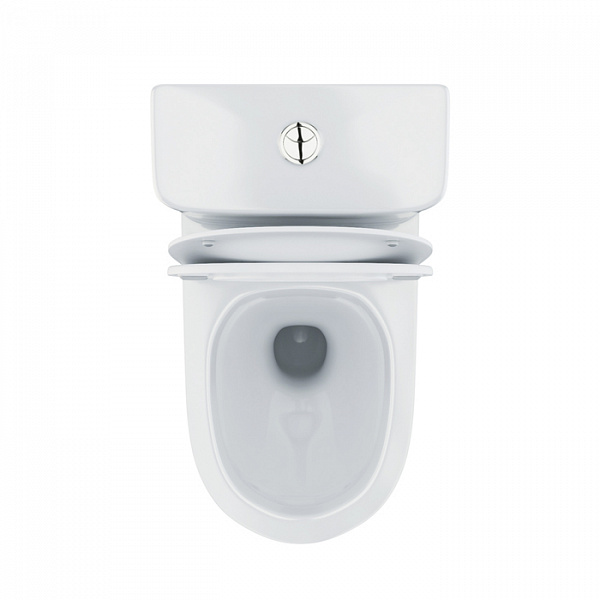 Унитаз-компакт, безободковый,  Drum, DRU2DSEi24, IDDIS