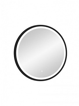 Зеркало Континент "Style Black Led" D 600