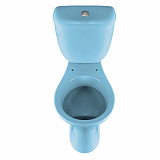 Унитаз-компакт Santeri Виктория голубой 1.P301.6.S06.00B.F