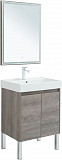 Мебель для ванной Aquanet Nova Lite 60 дуб рошелье (2 дверцы) 00302533
