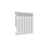 Радиатор алюминиевый Delta Plus 500 7 секций Qну=938 Вт RAL 9016 (белый) Ogint .