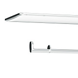 F0H8F900 Func, гигиенический набор со смесителем для душа с полкой, хром, шт.