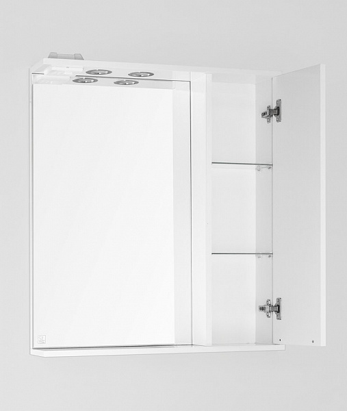 Зеркальный шкаф Style Line Жасмин 70х83/С