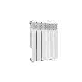 Радиатор алюминиевый Delta Plus 500 6 секций Qну=804 Вт RAL 9016 (белый) Ogint .