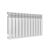 Радиатор алюминиевый Alpha 500 12 секций Qну=2220 Вт RAL 9016 (белый) Ogint