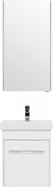 Мебель для ванной Aquanet Августа 50 (Moduo Slim) белый 00254067