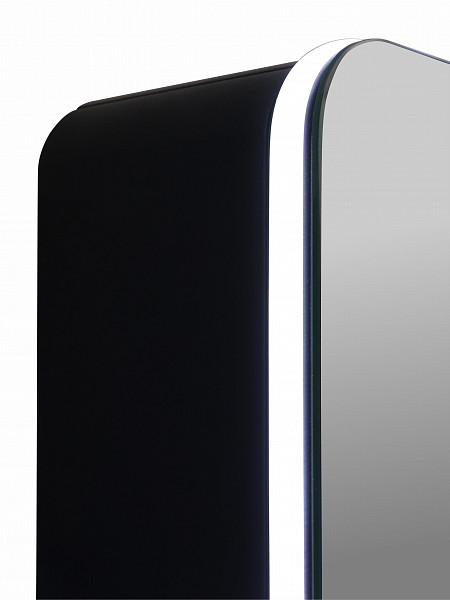 Зеркало-шкаф Континент "Eltoro black LED" 560х850 правый