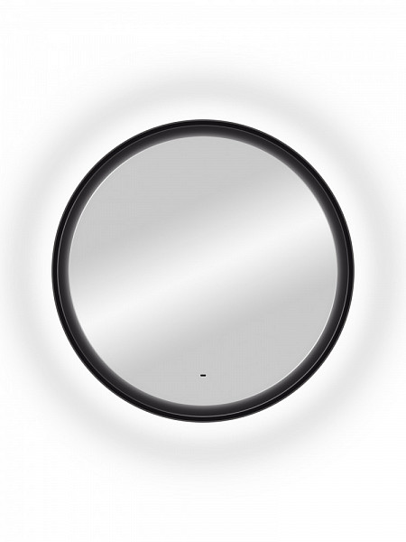 Зеркало Континент "Planet black Led" D 1000 с бесконтактным сенсором