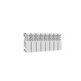 Радиатор алюминиевый Classic 200 8 секций Qну=640 Вт RAL 9016 (белый) Ogint .