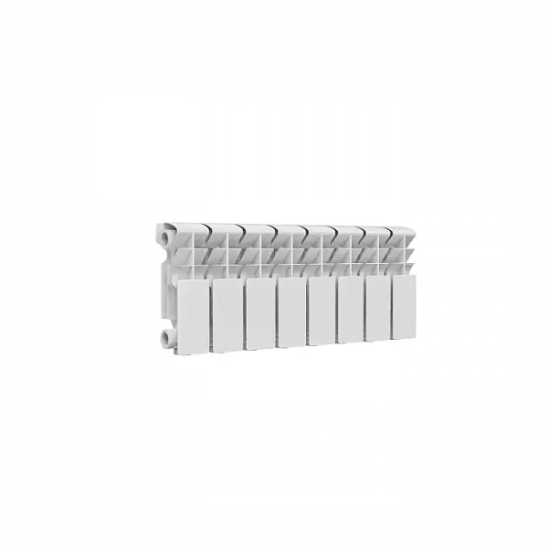 Радиатор алюминиевый Classic 200 8 секций Qну=640 Вт RAL 9016 (белый) Ogint .