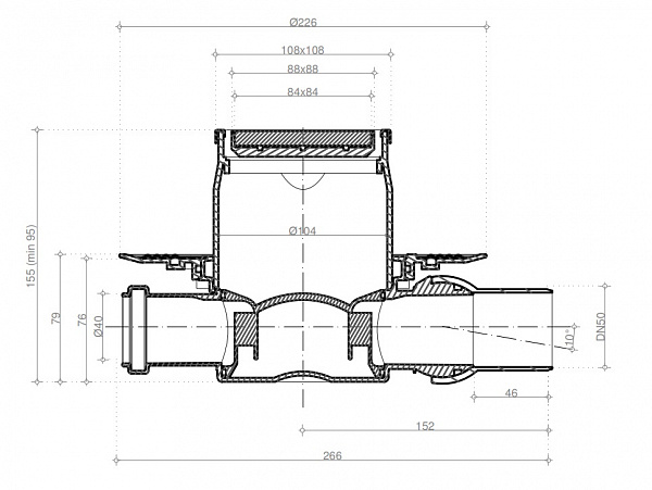 Confluo Standard 10х10 Plate 3 2in1 Pestan