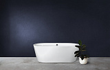 Ванна акриловая Azario BARLEY 1700x800x600 мм., белая, свободностоящая, в комплекте с сифоном и металлической рамой