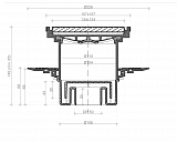 Confluo Standard 15х15 Vertical White Glass Pestan