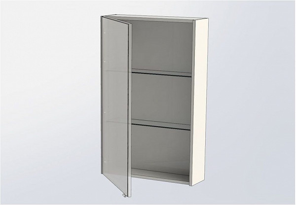 Зеркало-шкаф Aquanet Августа 58 белый 00210008