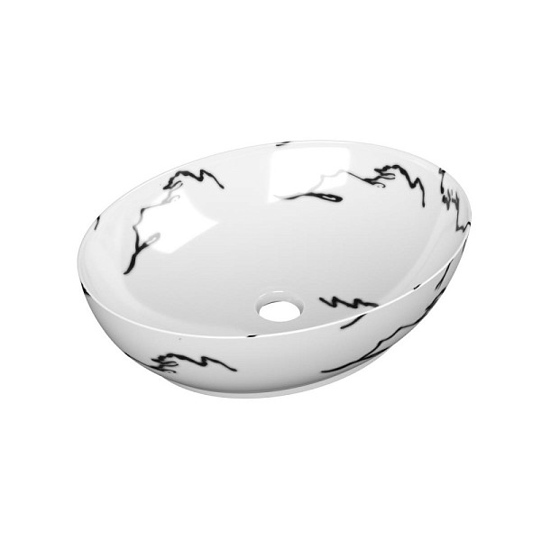 Умывальник Point Артемида 51 PN43151WB овальный, белый