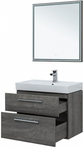 Мебель для ванной Aquanet Nova 75 дуб рошелье (2 ящика) 00243251