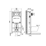Сет: Инстал.OLI 80 ECO +панель Globe черн., OLI+Унитаз Point Вега, чёрн мат