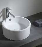 Раковина Azario 41,5х41,5х16 круглая, белая (AZ4570)