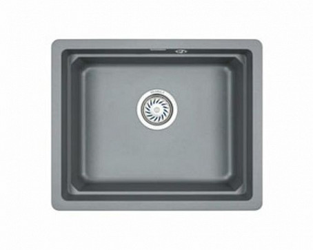Мойка кухонная Granula прямоугольная кварц 5501U, АЛЮМИНИУМ
