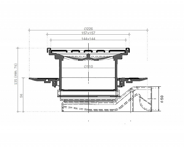 Confluo Standard 15х15 Plate 8 2in1 Pestan