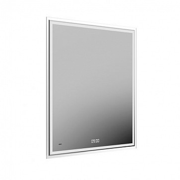 Зеркало Kerama Marazzi TECNO c LED 70 с подсветкой, с функцией антизапотевание, белый глянцевый