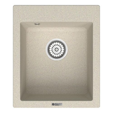Мойка кухонная Point Динара 42 PN3004BG, светло-бежевый