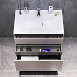 M50AFHX0803EGM Inspire V2.0, База под раковину, подвесная, 80 см, 3 ящика, push-to-open, элегантный