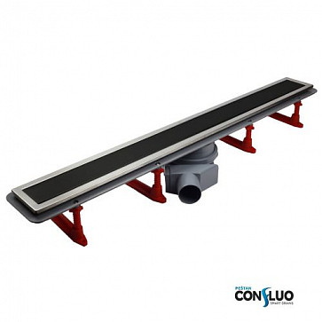Душевой лоток Pestan Confluo Premium Line 950 Black Glass