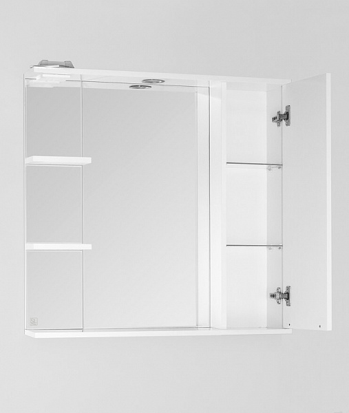 Зеркальный шкаф Style Line Жасмин 80х83/С