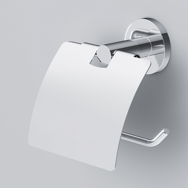 A85A341400 X-Joy, Держатель для туалетной бумаги с крышкой, хром