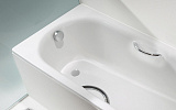 Стальная ванна Kaldewei Saniform Plus Star 170x70 133500010001 standard mod. 335 с отверстиями под ручки