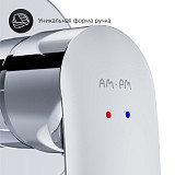 F8072200 Like, смеситель д/умывальника, монтируемый в стену, хром, шт.