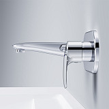 F8072200 Like, смеситель д/умывальника, монтируемый в стену, хром, шт.