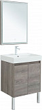 Мебель для ванной Aquanet Nova Lite 60 дуб рошелье (2 дверцы) 00302533