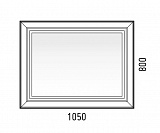 Зеркало Corozo LED "Классика 1050*800", сенсор