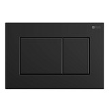 Сет: Система инсталляции Point Элемент для подвесного унитаза PN45120 + Клавиша смыва для инсталляции Point Ника, черная матовая, PN44081BM + Унитаз подвесной Point Меркурий безободковый, сиденье дюропласт микролифт, быстросъем, белый PN41831