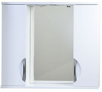 Зеркало со шкафчиками Emmy Милли 80х70